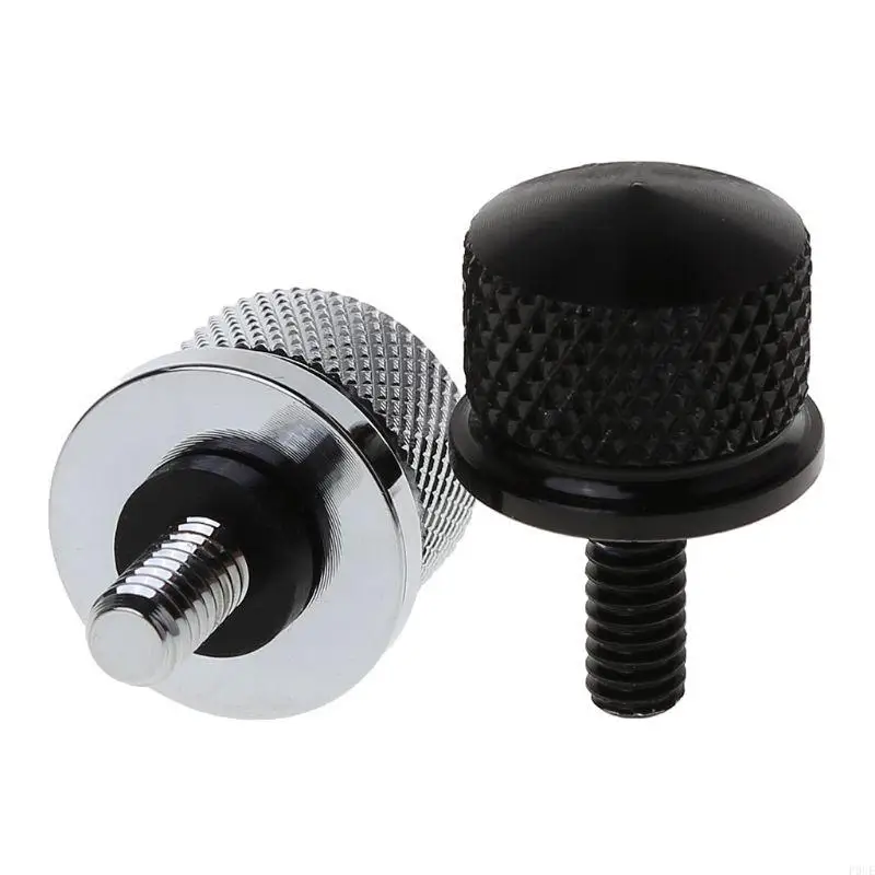 

P0UE Motorcycle for Seat Tab Screw Mount Knob Cover Aluminum Alloy for Seat Screws Motorcycle Body Parts