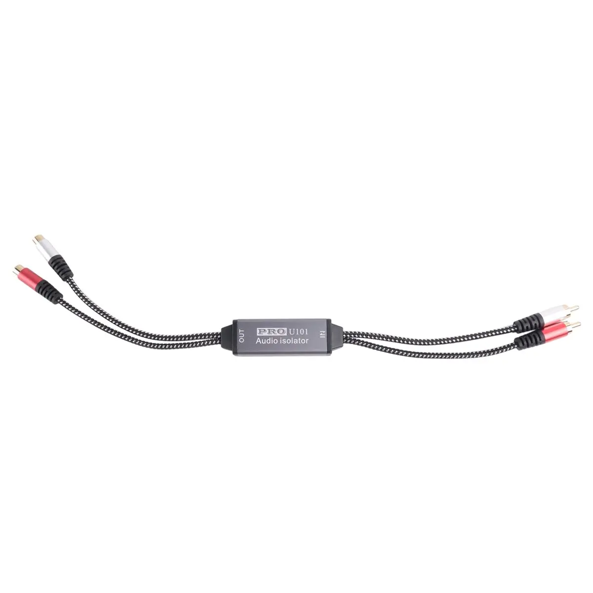 AT42 2-Way Audio Isolator Audio Noise Filter Audio Current Noise Eliminator Isolator Audio Signal Noise Reducer