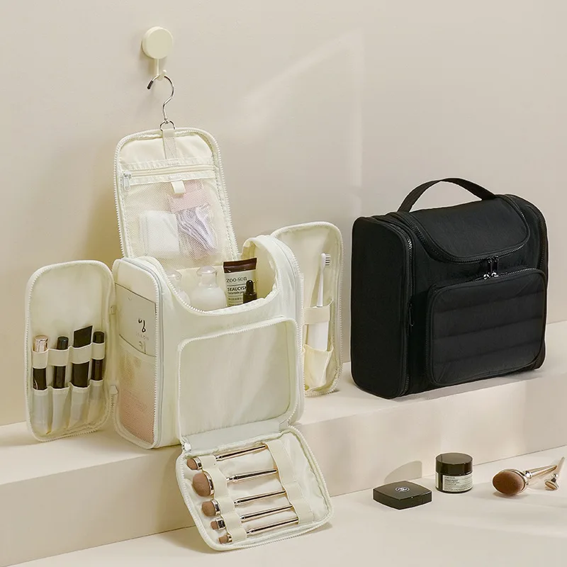 Waterproof Double Open Wash Storage Bag Travel Storage Luggage Bag Hook Bag Large Multi-functional Cosmetic Bag luxury bag