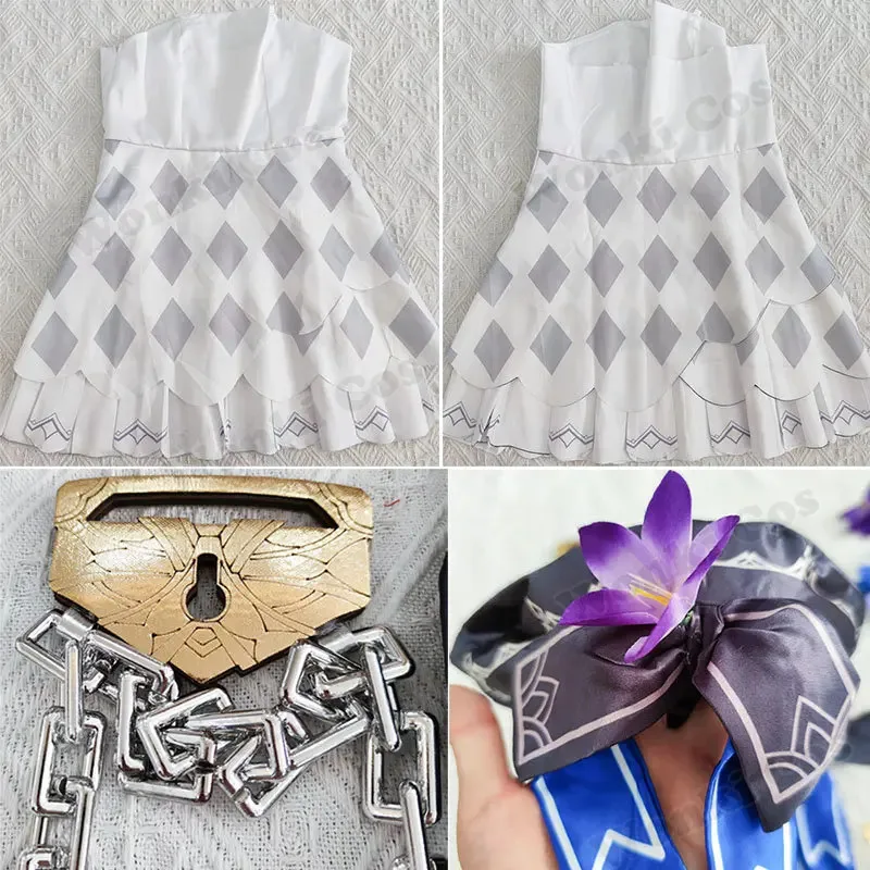 

2025 ♥ New Herta Costume Game Star Rail for Girl Cosplay Full Set Party Costumes Outfits with Hat ☆★