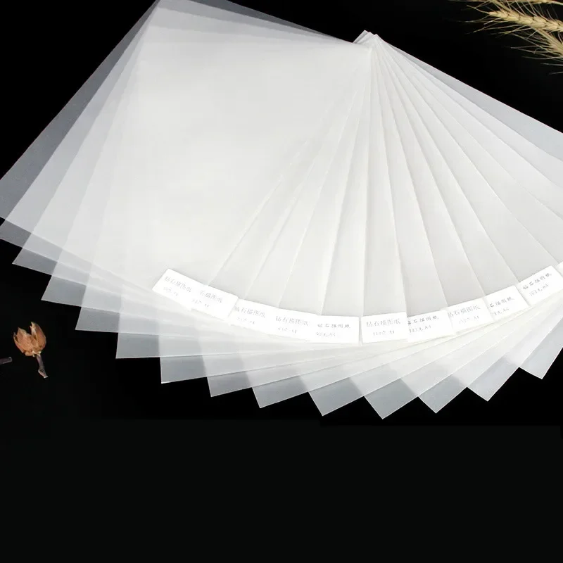Translucent Tracing Paper Copy Transfer Printing Drawing Paper 83g Sulfuric Acid Paper Ultra Thin Tracing Paper Papel Transfer