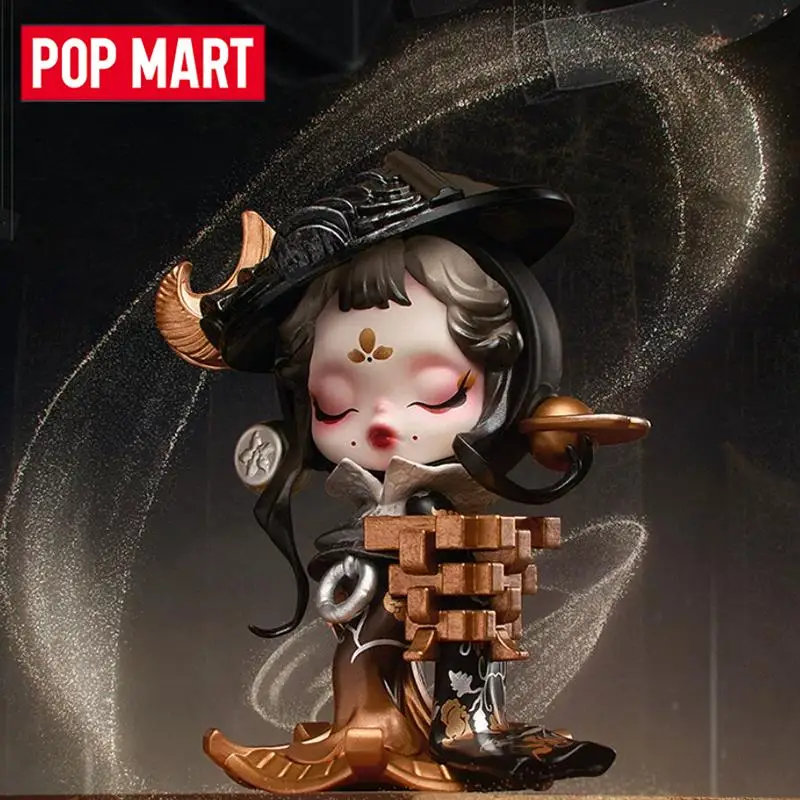 Image of POP MART SKULLPANDA WHERE TIME DWELLS Serie Trendige Mystery Box Anime-Actionfigur Blindbox Zufällige Spielzeugmodelle Ornamentpuppen