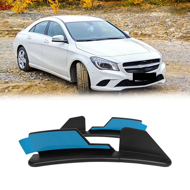 4X Car Rear Bumper Cover Trim Fender Flare Extension Wheel Eyebrow For Mercedes Benz CLA C117 CLA45 AMG CLA180 2013-2019