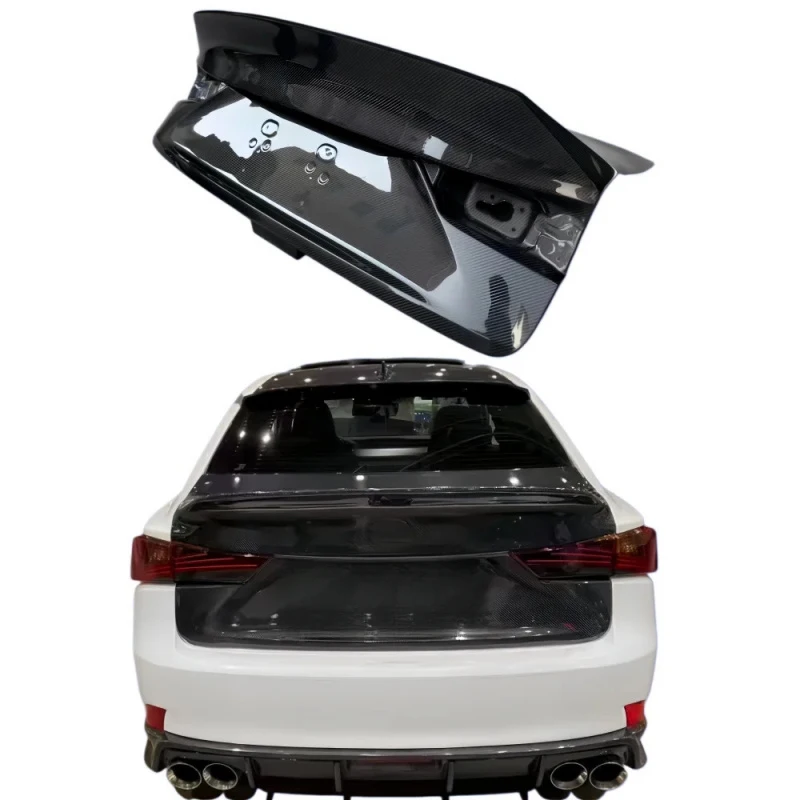 Carbon Fiber Trunk Lid & Taiate, Fender Flares Body Kit