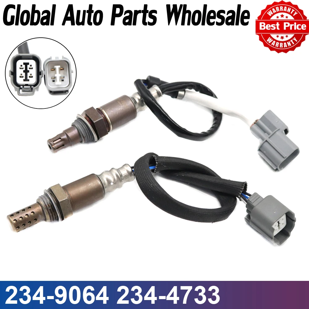 2x Car 234-9064 234-4733 Up&Downstream Air Fuel Ratio Lambda Oxygen Sensor For Honda Element 2003-2011 36531PZDA01 36531PZDA02