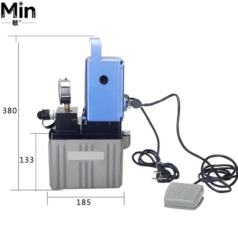 New Upgrade MCN-603E Portable Hydraulic Pump 70Mpa High Pressure Automatic Oil Return 1200W
