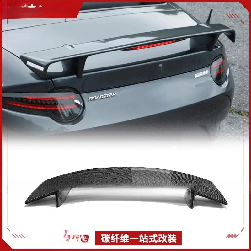 Suitable for Mazda MX5 ND Carbon Fiber Autoexe Style Rear Spoiler Wing Fixed Wing Modification Addition