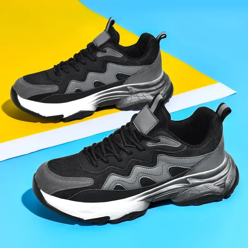 

Four-season Men's Casual Sports Shoes: Large-sized Breathable, Comfortable, Classic Sports Shoes, Anti-slip Men's Running Shoes