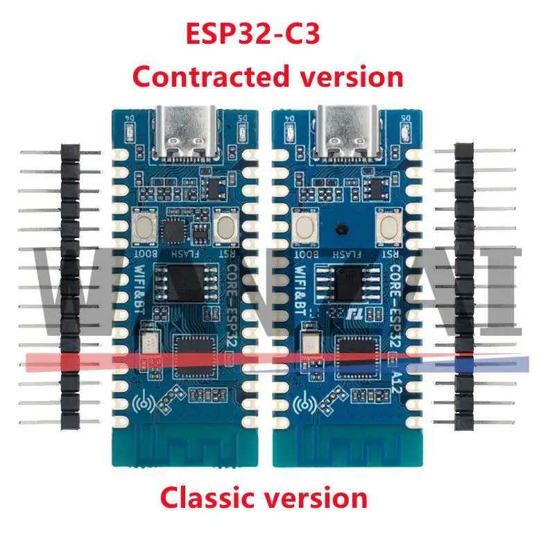 ESP32 Development Board ESP32 C3 LCD CORE Board Onboard 2.4G Antenna 32Pin IDF WiFi + Bluetooth CH343P for Arduino Microprython