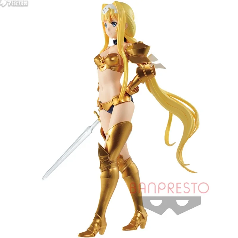 In Stock Original BANPRESTO EXQ Bandai Scenic Series Alice Bikini Armor Ver.Action Figure Animation ToyGift Model CollectorAnime