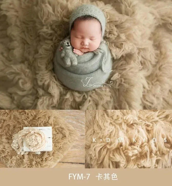 90x150cm Flokati Mat Greek Wool Blanket Baby Photography Props Blanket Newborn Wrap Baby Photo Background Blanket Photo Studio