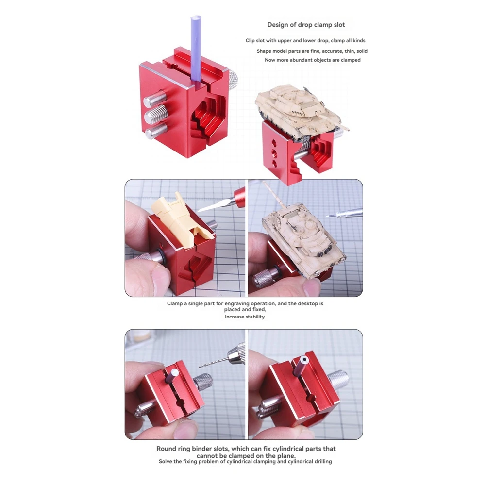 

ABFU-90637 Mini Bench Vises Miniature Workbench Vise DIY Model Tool Portable Polishing Holding Tool For Carving Tool Craft
