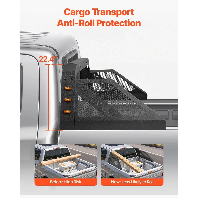 Multifunctional Carbon Steel Pickup Rack Adjustable Structure Universal Truck Modification Car Accessories