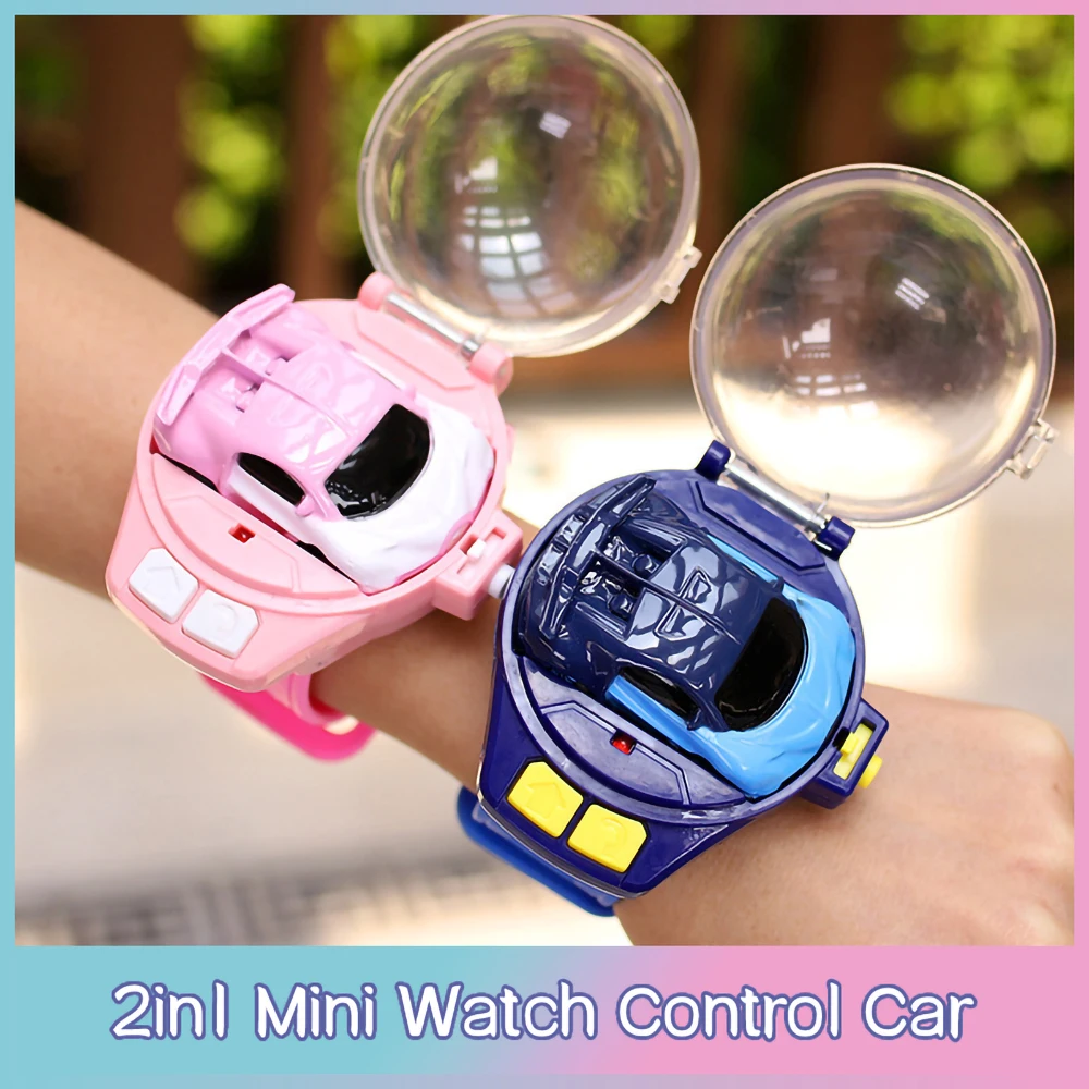 Mini Tank Alloy Children's Watch Remote Car Girl Boy Tik Tok Burst Net Celebrity Same Toy birthday holiday Christmas gift