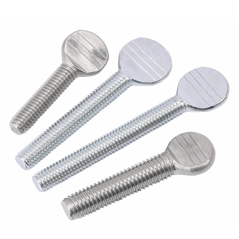 1~20Pcs 304 Stainless Steel/Carbon Steel Hand Screw M4 M5 M6 M8 M10 Table Tennis Racket Screw Thumb Bolt