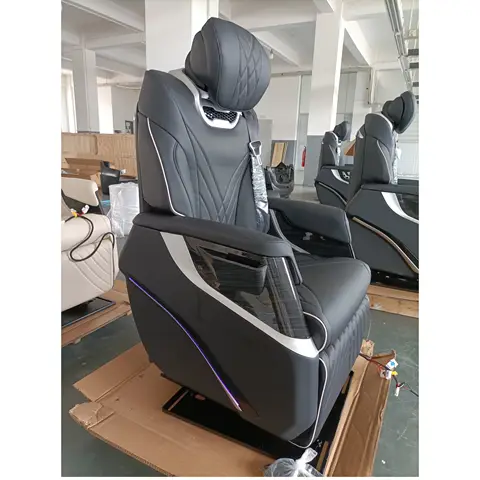 Vip Bus Seat For Sale Luxury Leather For  Vito W447 Commerical Executive Van Seats