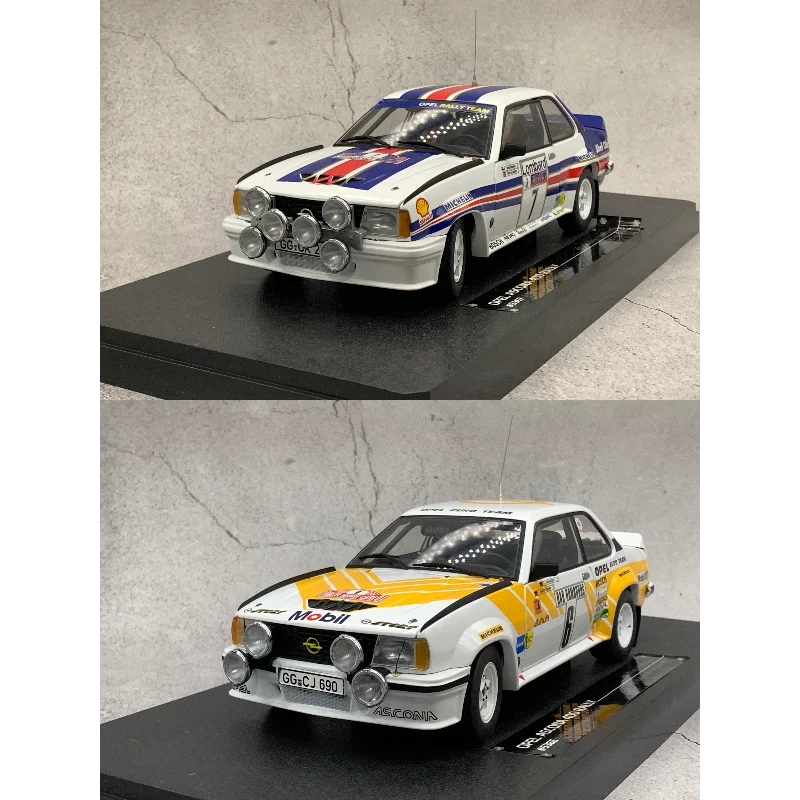 

Литая под давлением Sun Star масштаб 1:18 OPEL ASCONA 400RALLY # 6 # Модель автомобиля из сплава 7, Коллекционная игрушка, подарок, сувенир, витрина, орнамент