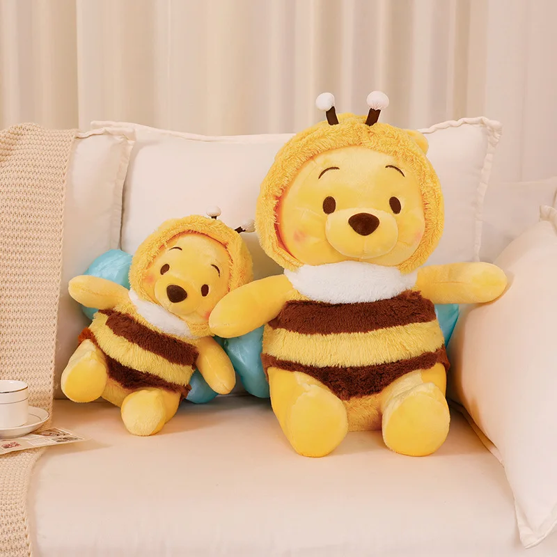 Cartoon Bee Little Bear Doll Transforms Doll Kawaii Same Doll Puff Bear 8 Bed Decoration Home Accessories Girl Friends Gift