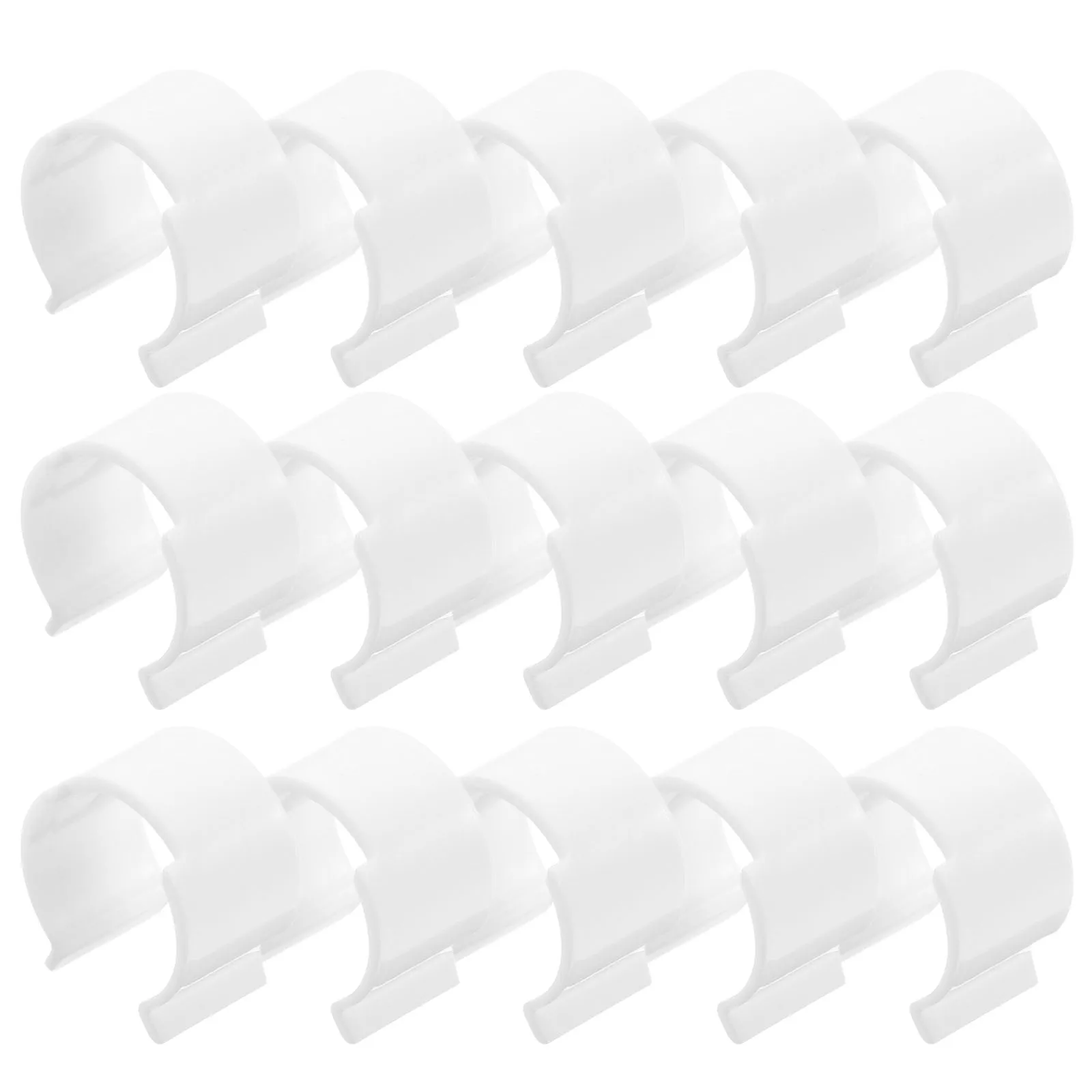 

30pcs Plastic Pump Clips for Cleansing Oil Shampoo Dispenser Beauty Supplies Makeup Tools Design Easy Use