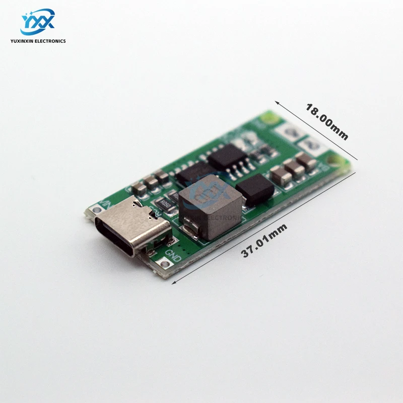 1PCS 2S 3S 4S Multi-Cell 18650 LiPo Li-Ion Polymer Battery Charger Type-C Step-Up Boost 7.4V 11.1V 14.8V To 8.4V 12.6V 16.8V