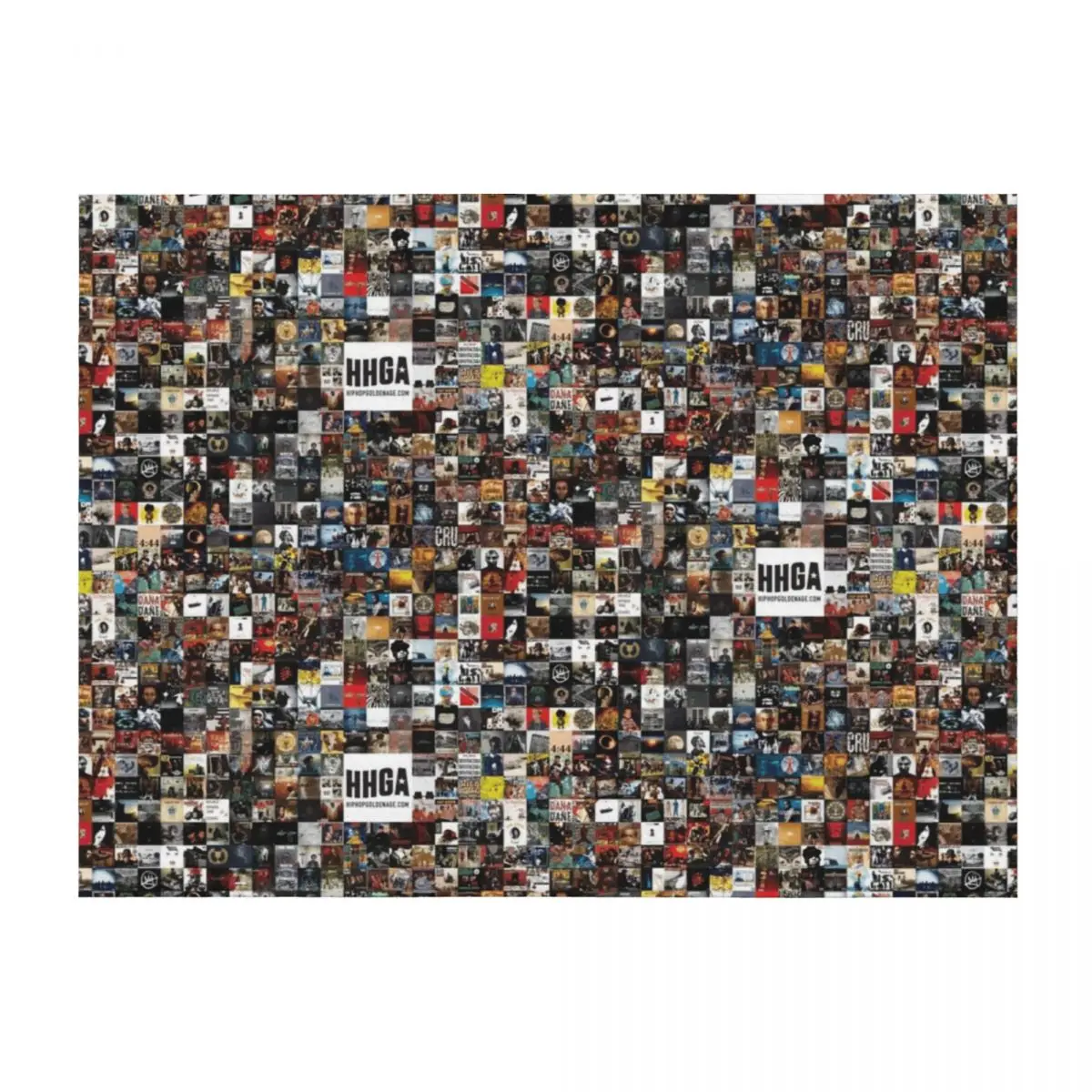 

BEST HIP HOP ALBUMS 1980 - 2019 Throw Blanket Cute Plaid Soft Moving Blankets
