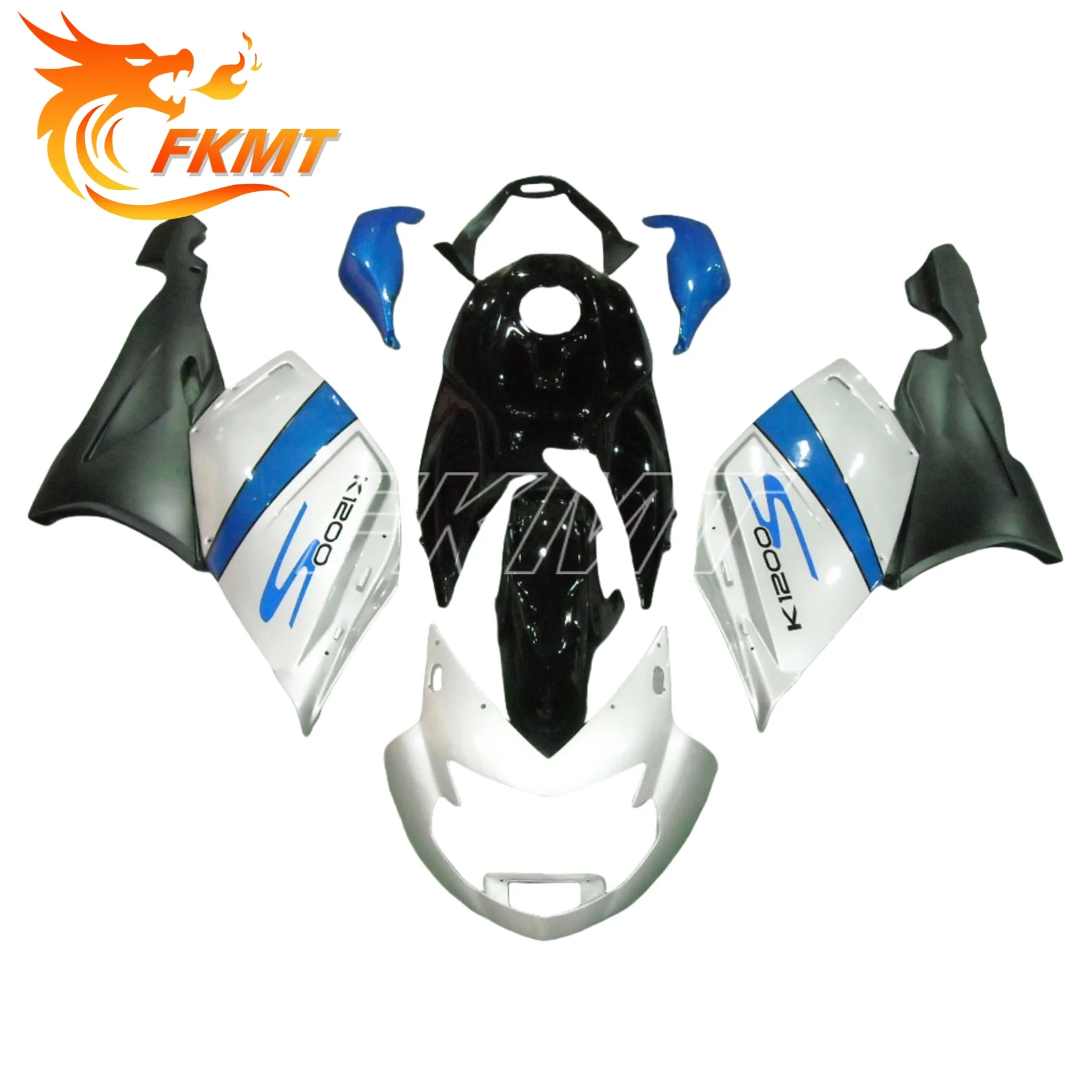 Full Body Kits K1200 S 2005 - 2008 Silver Black Blue Motorcycle Fairing for BMW K1200S 2008 Full Body Kits for BMW K1200S 2006