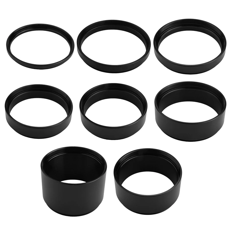 DW-M48X0.75 Length Extension Tube Kit 3/5/7/10/12/15/20/30mm for Astronomical Telescope Photography T2 Extending