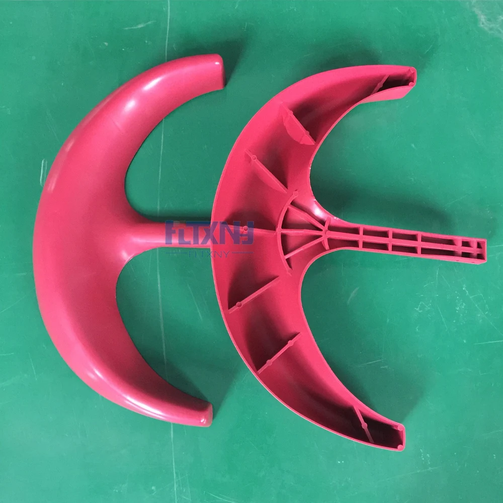 

Wind Turbine Generator Blades Red White Nylon Blade Glass Fiber Blade Plastic 200W 300W 400W 600W Factory Ship