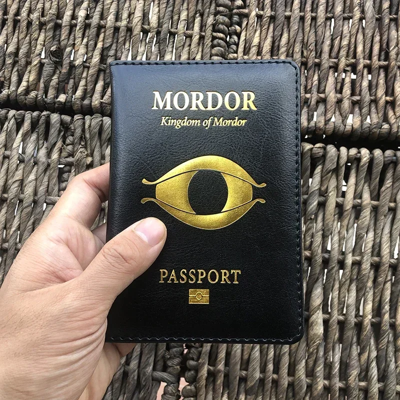 Shadow of Mordor Passport Cover  Travel Accessories Family Gifts Kingdom of Mordor Passport Holder