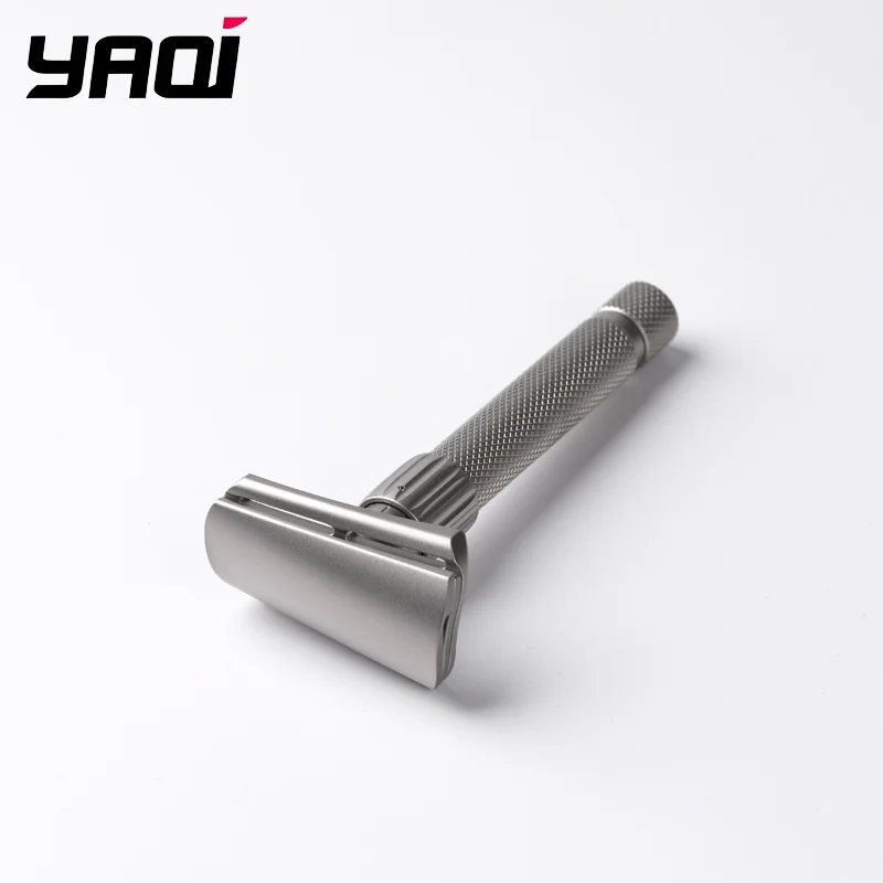 Safety Razor 2026 Yaqi Matte Torqx Stainless Steel Slant Adjustable Beard Shaver - Classic Shaving Tool for Precision Grooming