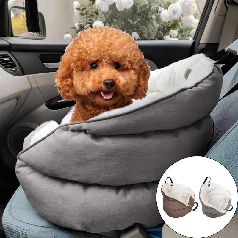 

Pet Car Seat Portable & Foldable Pet Car Seat Washable Dog Booster Seat Pet Safety Dog Carrier Suitable For Dogs Cats Small Pets