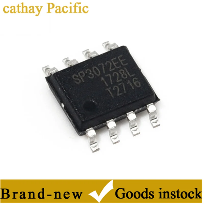 100% Brand New SP3072EEN-L/TR SOP-8 Transceiver RS-485 3V Chip IC Integrated Circuit SP3072EE File BOMB Table Inquiry Price Spot