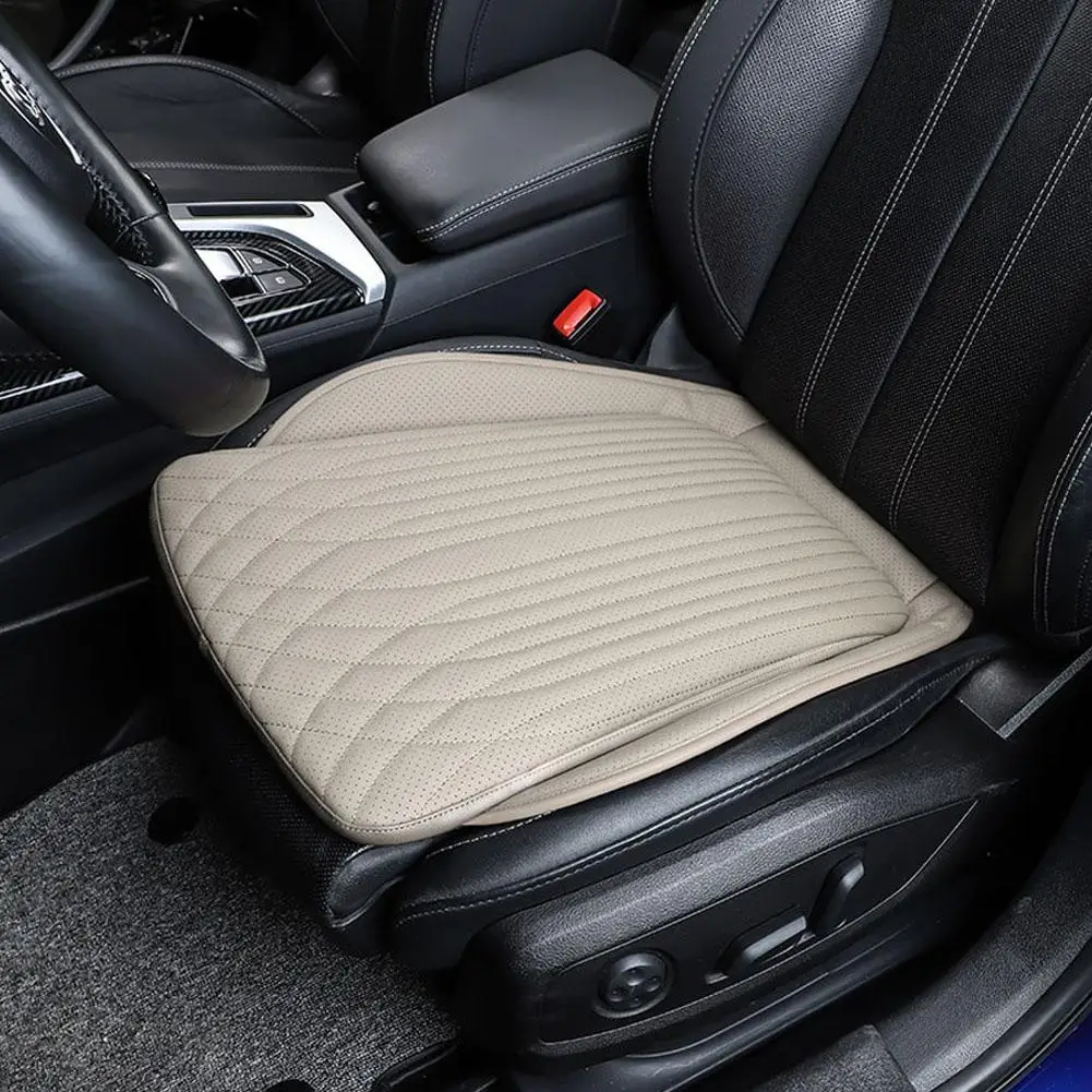 Neue Vordere Auto Sitz Abdeckung PU Leder Autos Sitzkissen Schutz Autos Universal Matte Stuhl Sitz Auto Auto Pad Zubehör – Detail 10