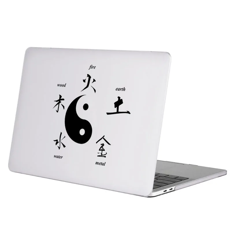 

Five Elements Chinese Style Vinyl Laptop Sticker for Macbook Air 11 13 Pro 14 16 Retina 12 15 Inch Mac Cover Skin Notebook Decal