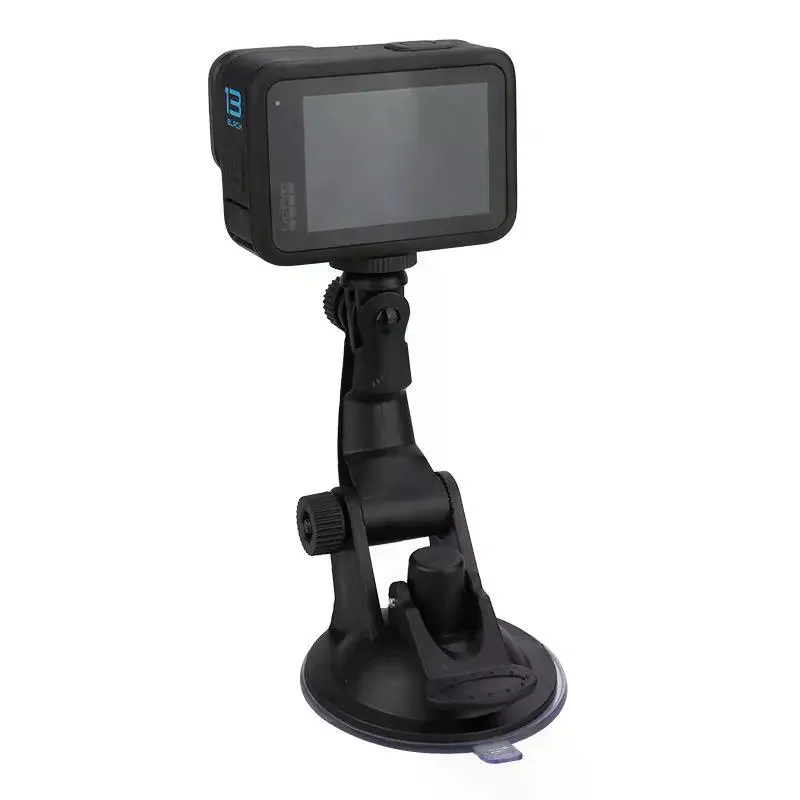 Insta360 X3 & X4, DJI OSMO, Hero 10 11 12 13 Pro Camera Vehicle Glass Windshield Suction Cup Mount.