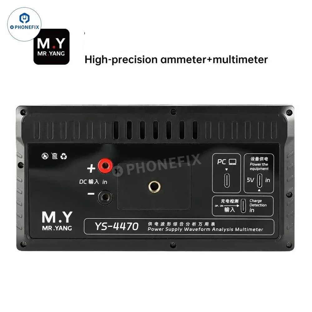 M.Y YS-4470 Precise Multimeter Ammeter Current Voltage Analysis Detection Instrument LCD Display for Phone Maintenance YCS Tool