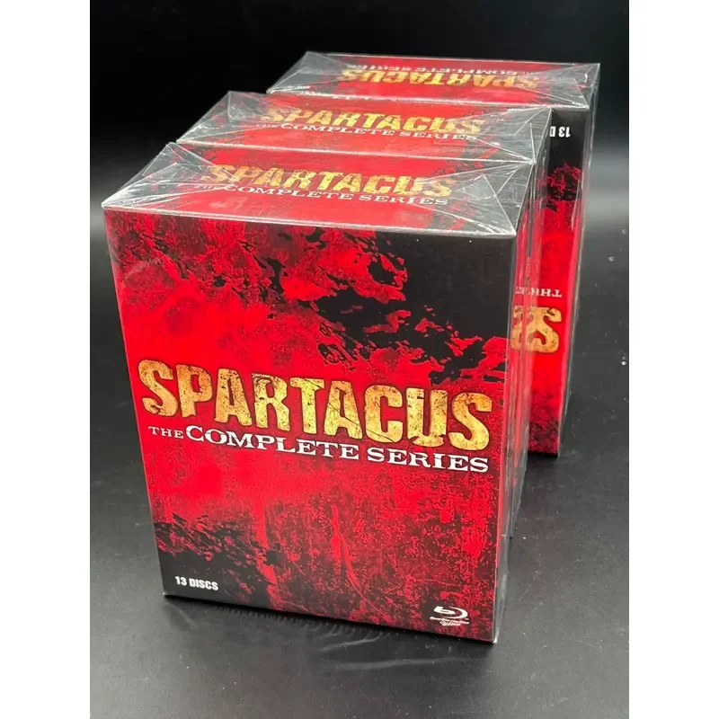 Blu-ray BD High Definition Spartacus Complete 13 Discs Full Version English Audio Chinese Subtitles
