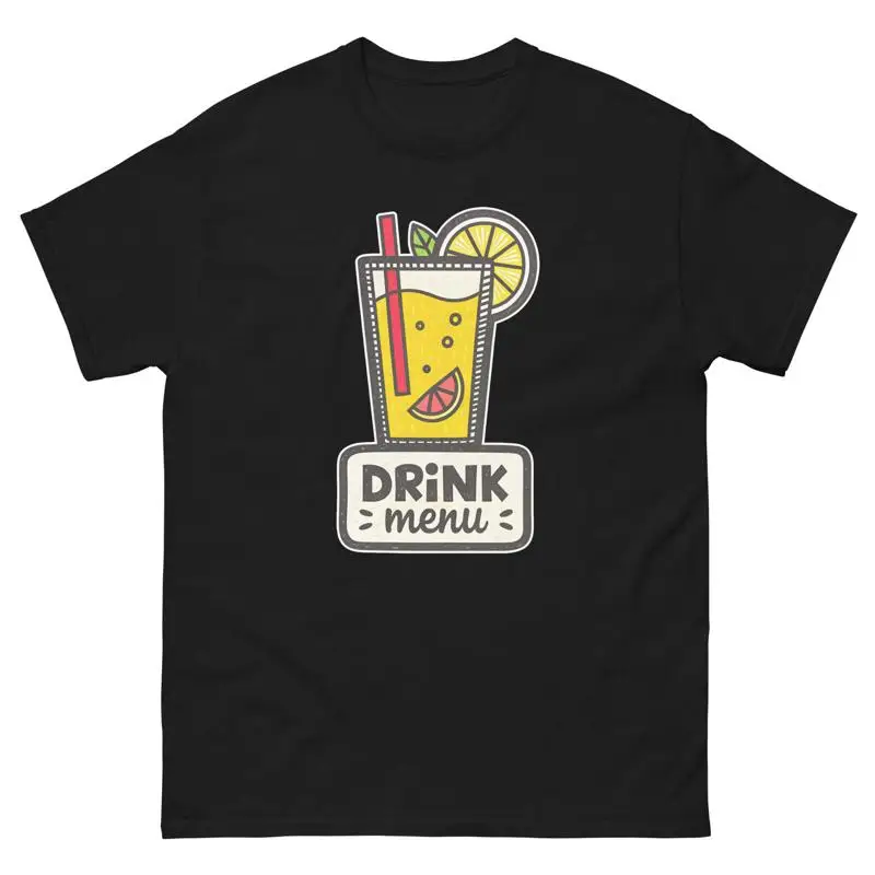 

Drink Menu Nightclub Bar Nightlife Party T Shirt