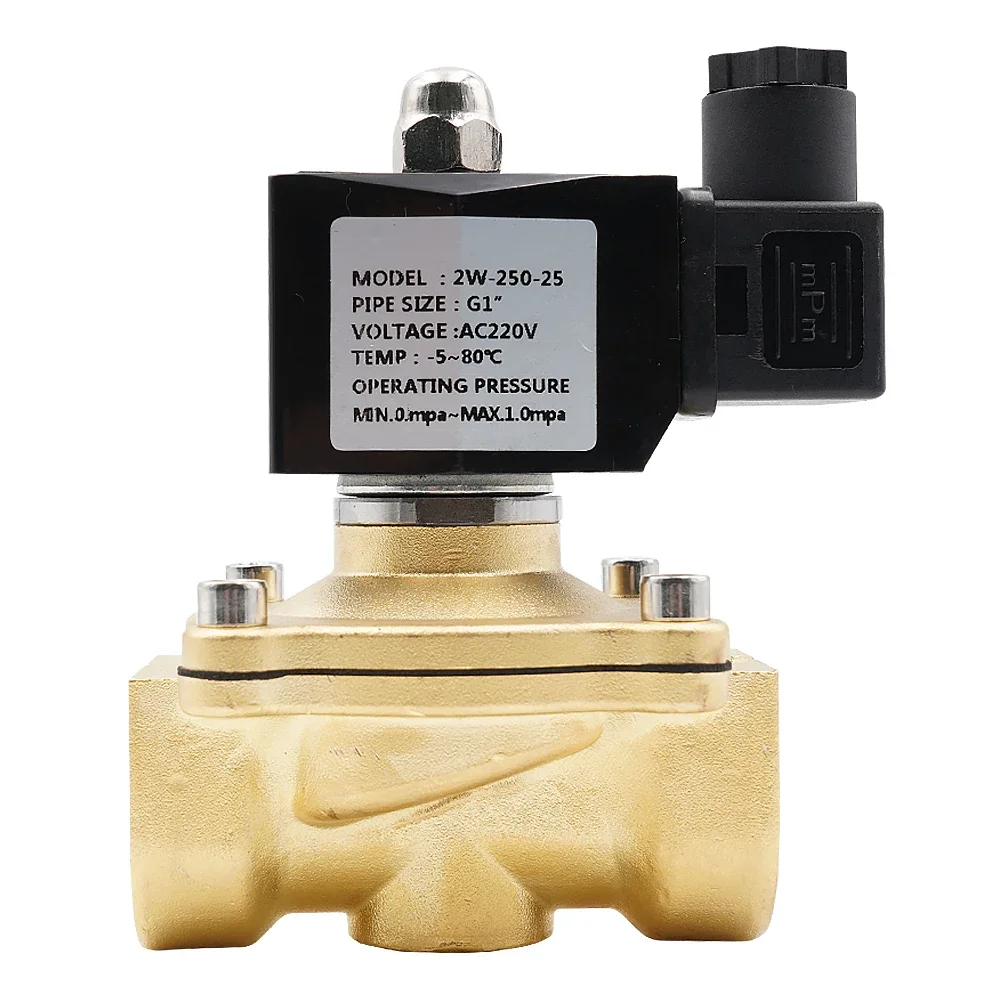 Normally Closed Solenoid Water Valve - IP65 Fully Enclosed Coil G3/8