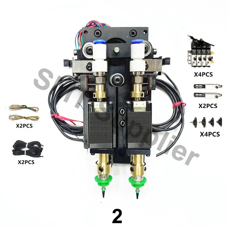 

Update BT2030 SMT DIY Steppor Motor Rotary Joint mountor connector Nema8 hollow shaft stepper for pick place Double head