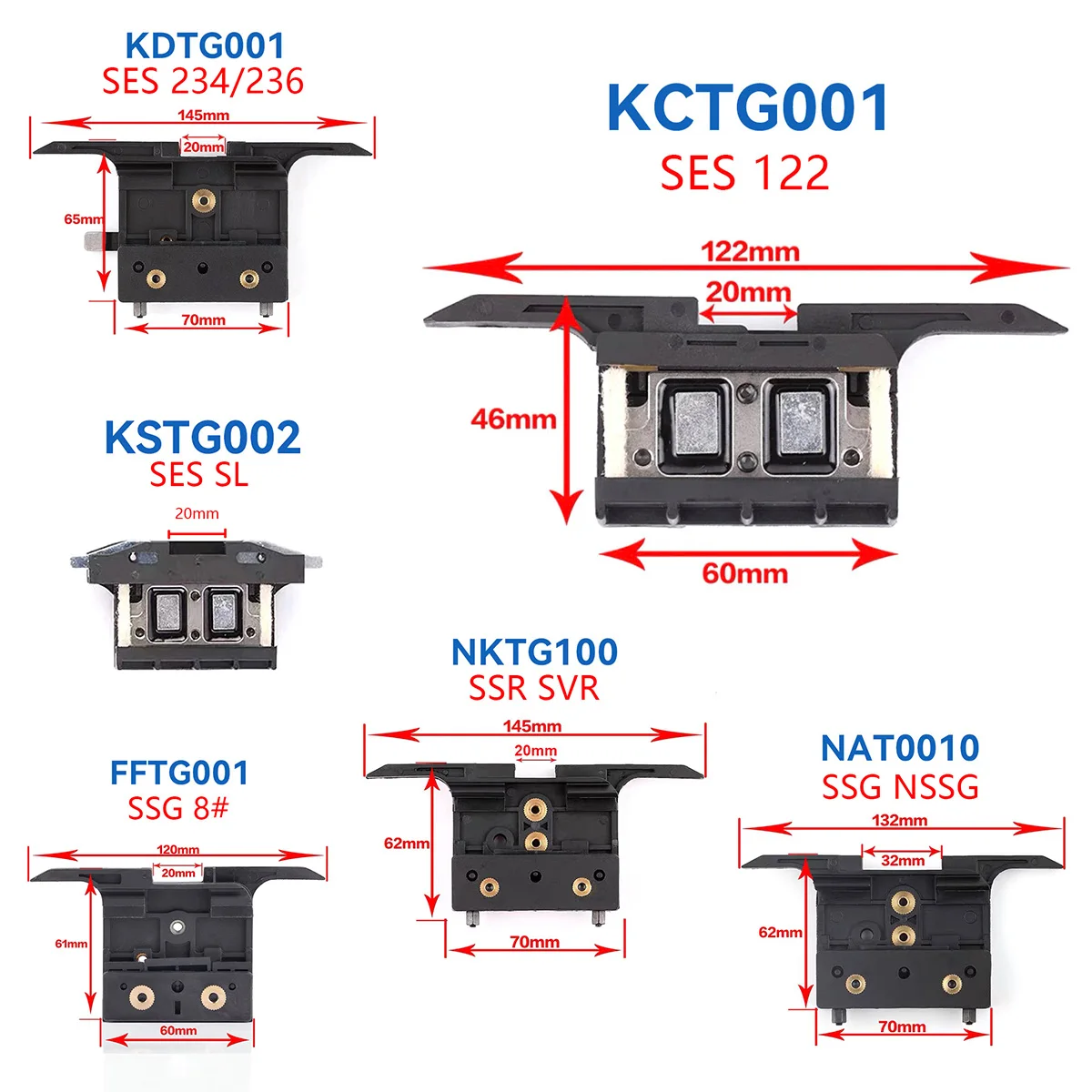 SHIMA SEIKI SSR SVR Yarn Carrier Box SES FF SS SSG NSSG Knitting Machine Carry Yarn Spare Parts