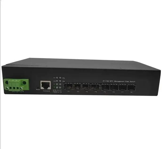 

Full 10 Gigabit 8 Port L2 Managed Ethernet Network Switch for Date Centre