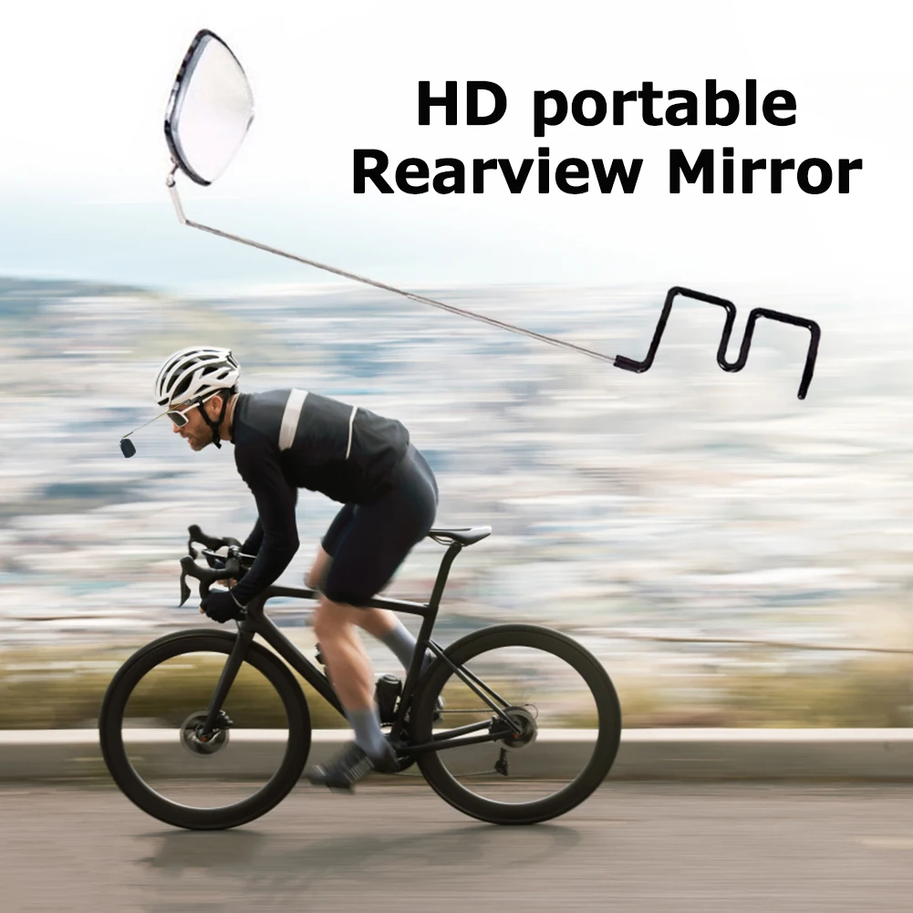 Cycling Riding Tool Glasses Mirror 360 Degrees Eyeglasses Rear View Mirrors for Riding Enthusiast Accessories