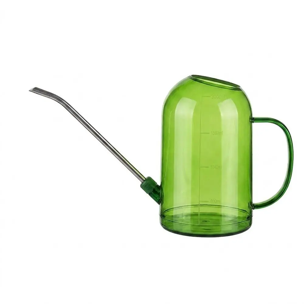 Mehrfarbige Langmundige Gießkanne 2L Halbtransparente Garten-Gießflasche Große Kapazität Sturzsichere Gießkanne – Detail 4