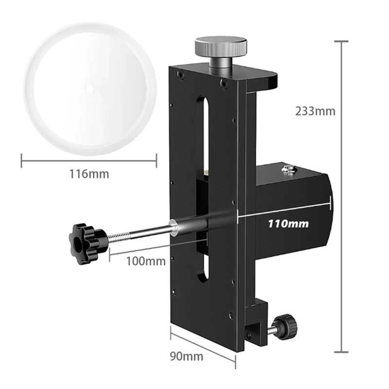 Ultrasonic Vinyl Rotating Cleaner Bracket Record Rotat Bracket 2 RPM Ideal For 6L+ Ultrasonic Cleaners UK Plug