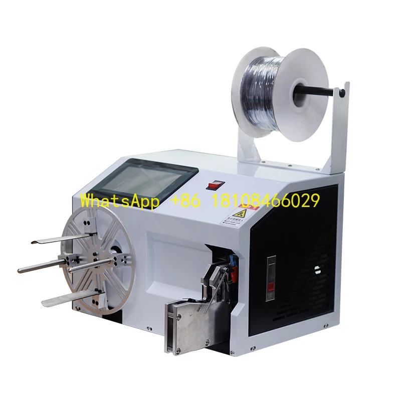 آلة تعبئة ربط أسلاك الكابلات مع بيانات USB أوتوماتيكية ومريحة عالية الكفاءة #1