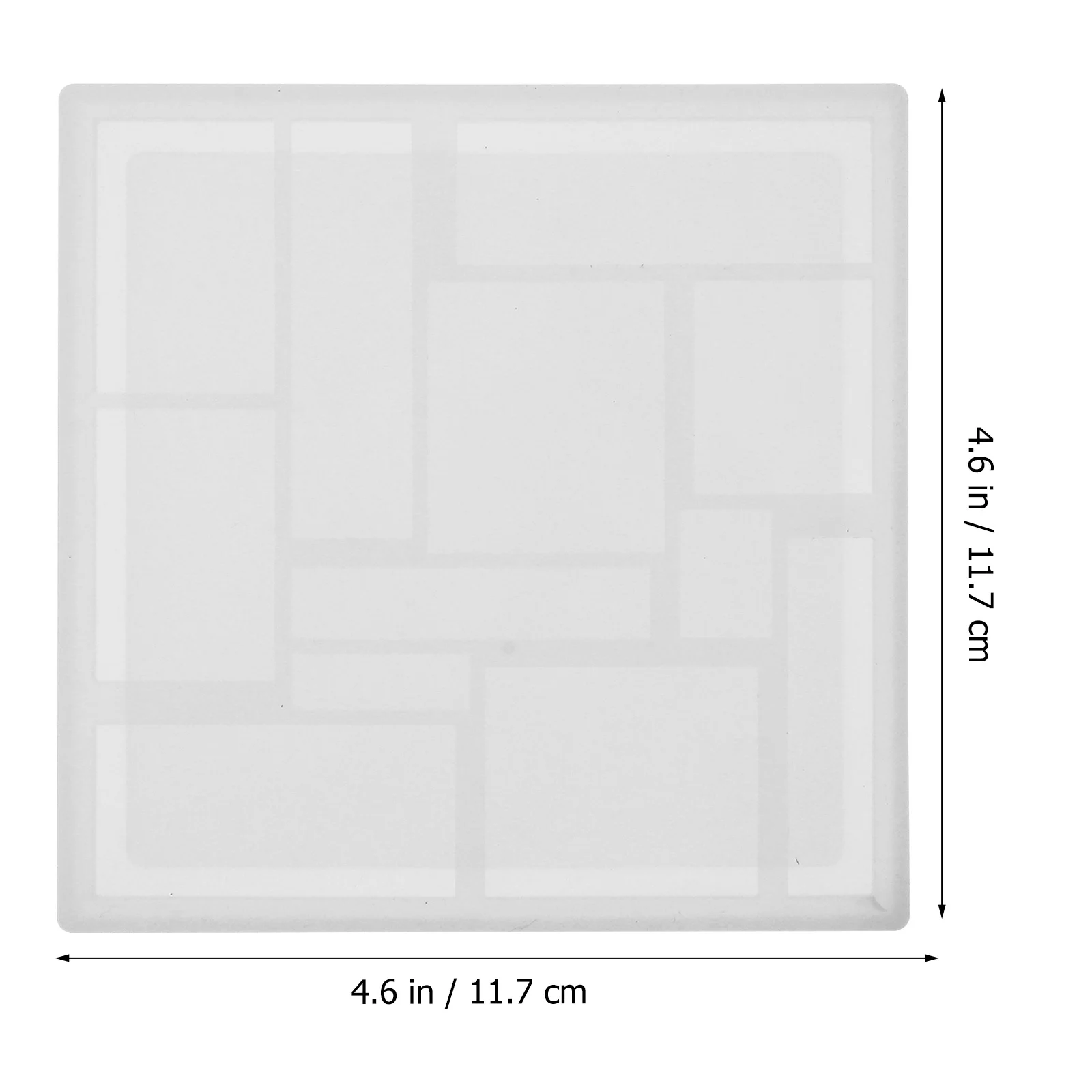 قالب ألغاز هندسي من السيليكون قابل لإعادة الاستخدام مرن يمكنك صنعه بنفسك من الراتنج صب قالب إيبوكسي كريستال إيبوكسي قوالب سيليكون ذاتية الصنع #6