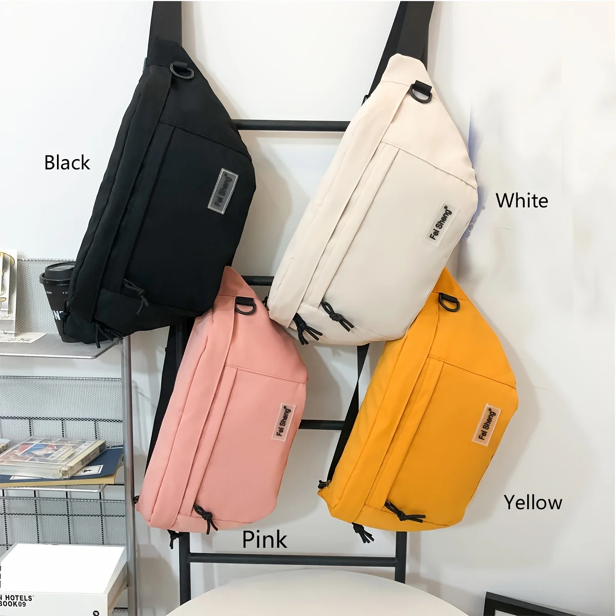 fashionable brand chest bag men\'s new versatile crossbody bag casual sports waist bag ins japanese style shoulder small backpack