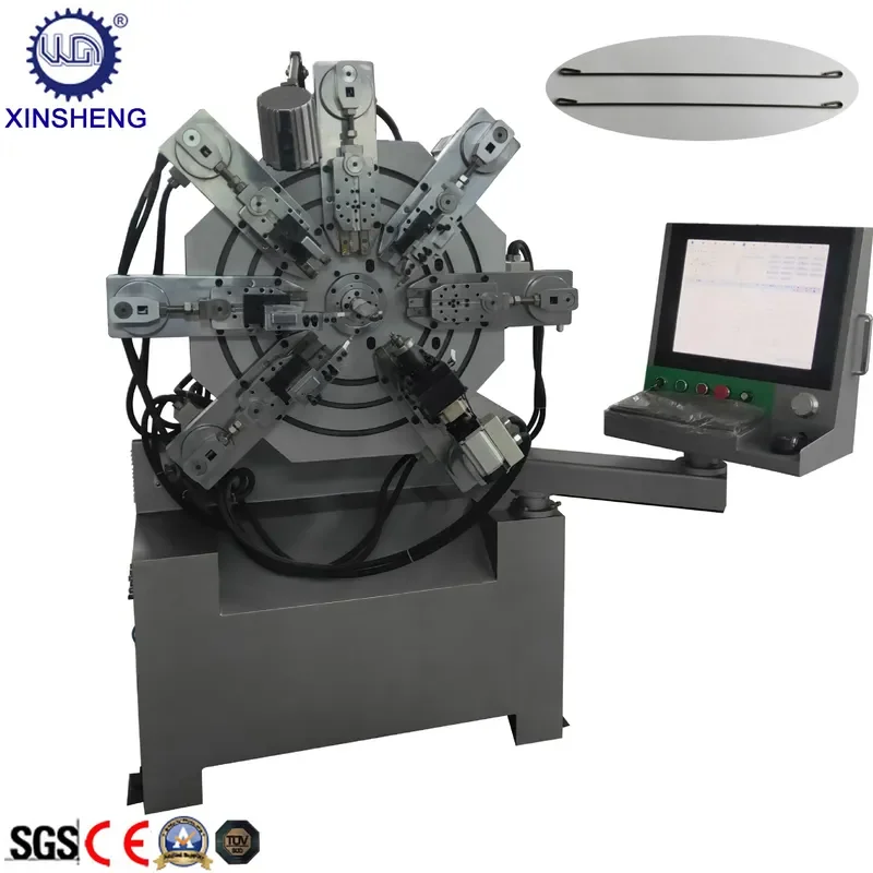 Deposit-Camless Spring Machine, Organ Spring Machine, Folding Leaf Forming Machine, Multi-folding Flat Wire Spring Forming
