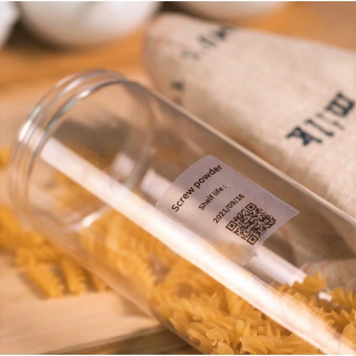 M110 M120 Multisize Transparent Labels Clear Sticker Paper for Shipping Logistics, Retail Product Packaging Office Organization